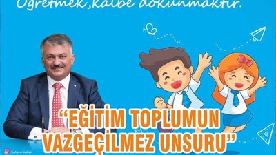 “EĞİTİM TOPLUMUN VAZGEÇİLMEZ UNSURU”