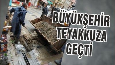 BÜYÜKŞEHİR TEYAKKUZA GEÇTİ