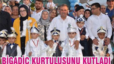BİGADİÇ KURTULUŞUNU KUTLADI