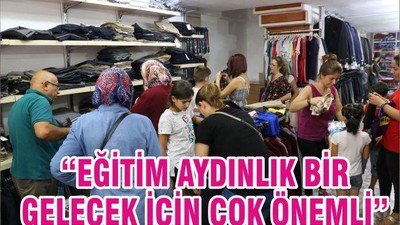 “EĞİTİM AYDINLIK BİR GELECEK İÇİN ÇOK ÖNEMLİ”
