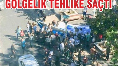 GÖLGELİK TEHLİKE SAÇTI