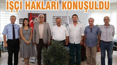 İŞÇİ HAKLARI KONUŞULDU