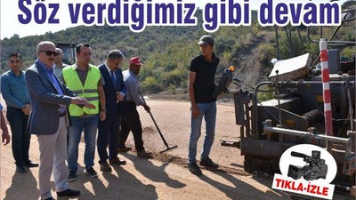 Söz verdiğimiz gibi devam