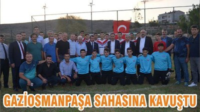 GAZİOSMANPAŞA SAHASINA KAVUŞTU