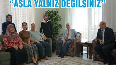 ‘’ASLA YALNIZ DEĞİLSİNİZ’’