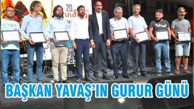 BAŞKAN YAVAŞ’IN GURUR GÜNÜ
