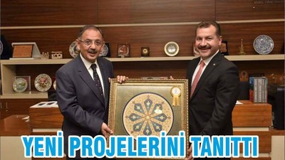 YENİ PROJELERİNİ TANITTI