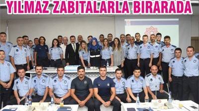 YILMAZ ZABITALARLA BİRARADA