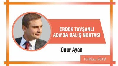 ERDEK TAVŞANLI ADA’DA DALIŞ NOKTASI