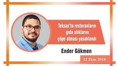 Teksas’ta restoranların gıda atıklarını çöpe atması yasaklandı