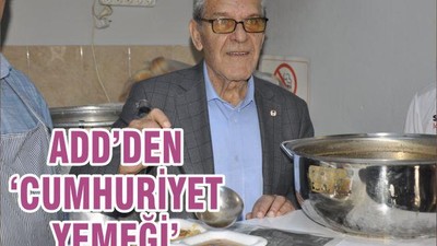 ADD’DEN ‘CUMHURİYET YEMEĞİ’