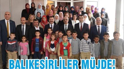 BALIKESİRLİLER MÜJDE!