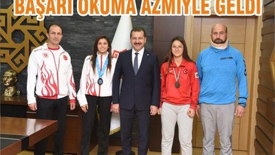 BAŞARI OKUMA AZMİYLE GELDİ