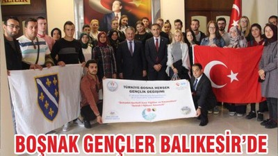BOŞNAK GENÇLER BALIKESİR’DE