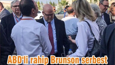ABD'li rahip Brunson serbest