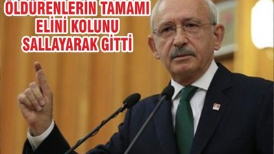 ÖLDÜRENLERİN TAMAMI ELİNİ KOLUNU SALLAYARAK GİTTİ