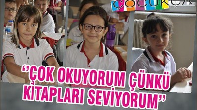‘’ÇOK OKUYORUM ÇÜNKÜ KİTAPLARI SEVİYORUM’’