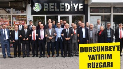 DURSUNBEY’E YATIRIM RÜZGARI