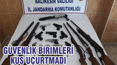 GÜVENLİK BİRİMLERİ KUŞ UÇURTMADI