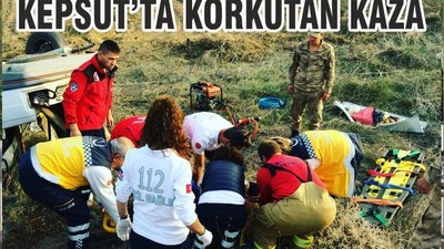 KEPSUT’TA KORKUTAN KAZA