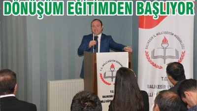 DÖNÜŞÜM EĞİTİMDEN BAŞLIYOR