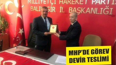 MHP’DE GÖREV DEVİR TESLİMİ