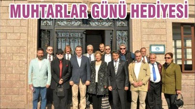 MUHTARLAR GÜNÜ HEDİYESİ
