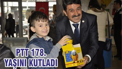 PTT 178. YAŞINI KUTLADI