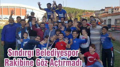 Sındırgı Belediyespor Rakibine Göz Açtırmadı