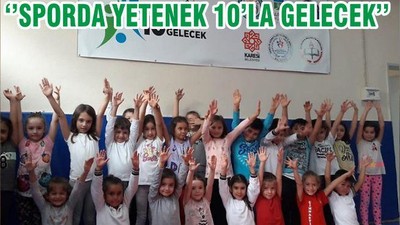 ‘’SPORDA YETENEK 10’LA GELECEK’’