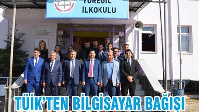 TÜİK’TEN BİLGİSAYAR BAĞIŞI