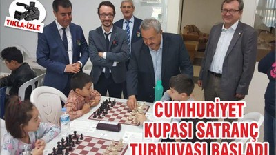 CUMHURİYET KUPASI SATRANÇ TURNUVASI BAŞLADI