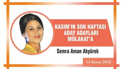 KASIM’IN SON HAFTASI ADAY ADAYLARI MÜLAKAT’A