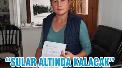 ‘‘SULAR ALTINDA KALACAK’’