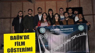 BAÜN’DE FİLM GÖSTERİMİ