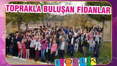 TOPRAKLA BULUŞAN FİDANLAR