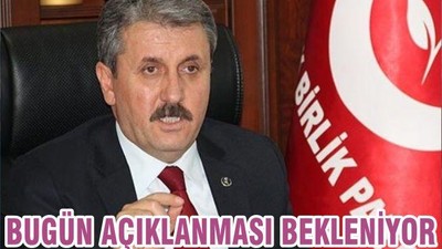 BUGÜN AÇIKLANMASI BEKLENİYOR