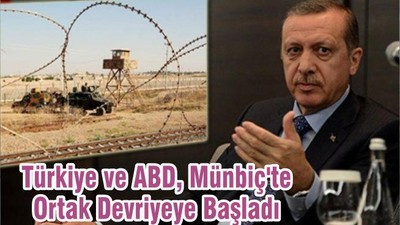 Türkiye ve ABD, Münbiç'te Ortak Devriyeye Başladı