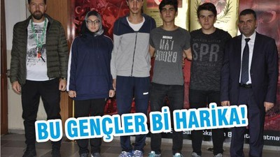 BU GENÇLER Bİ HARİKA!