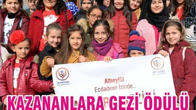 KAZANANLARA GEZİ ÖDÜLÜ