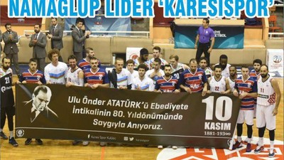NAMAĞLUP LİDER ‘KARESİSPOR’