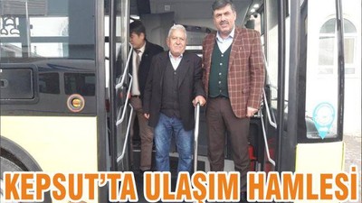 KEPSUT’TA ULAŞIM HAMLESİ