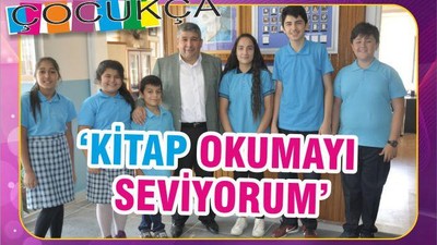 ‘KİTAP OKUMAYI SEVİYORUM’