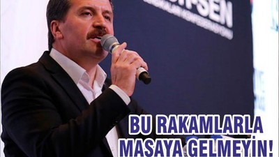 BU RAKAMLARLA MASAYA GELMEYİN!