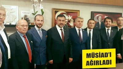 MÜSİAD’I AĞIRLADI