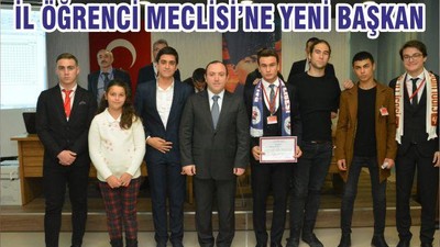 İL ÖĞRENCİ MECLİSİ’NE YENİ BAŞKAN