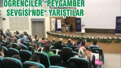 ÖĞRENCİLER "PEYGAMBER SEVGİSİ'NDE" YARIŞTILAR