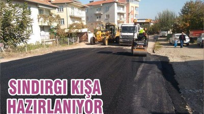 SINDIRGI KIŞA HAZIRLANIYOR