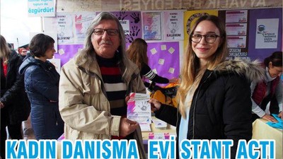 KADIN DANIŞMA EVİ STANT AÇTI
