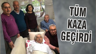 TÜM KAZA GEÇİRDİ